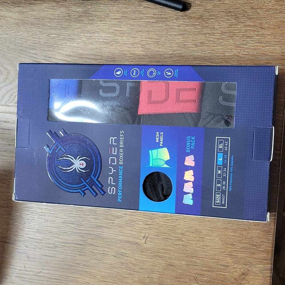 Spyder performance boxer brief